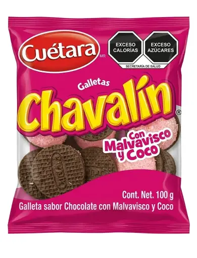 [CHA012] CHAVALIN CHOCOLATE Y COCO CUETARA