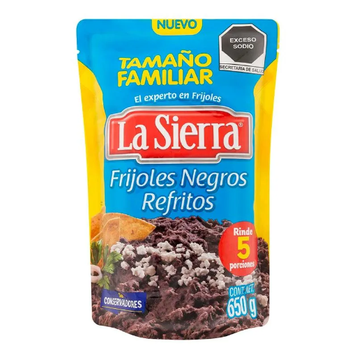 [CLEMENTE-2141] LA SIERRA FRIJOLES NEGROS 650g