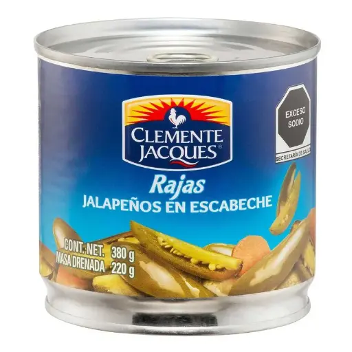 JALAPEÑO CLEMENTE JACQUES RAJAS 380g