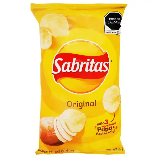 [SAB-ORI-3927] PAPAS SAL SABRITAS ORIGINAL 42 g