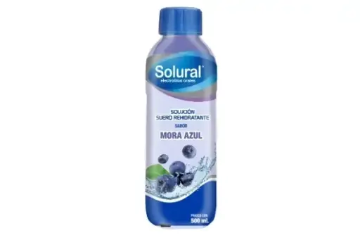 SOLURAL ELECTROLITOS MORA AZUL 500ml