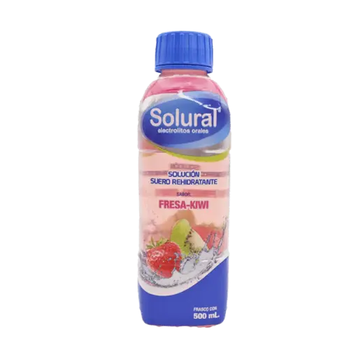 SOLURAL ELECTROLITOS FRESA-KIWI 500ml
