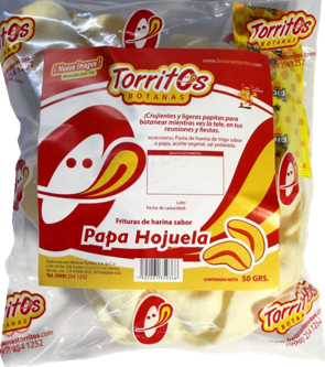 [HOJPZA] HOJUELAS 50g TORRITOS