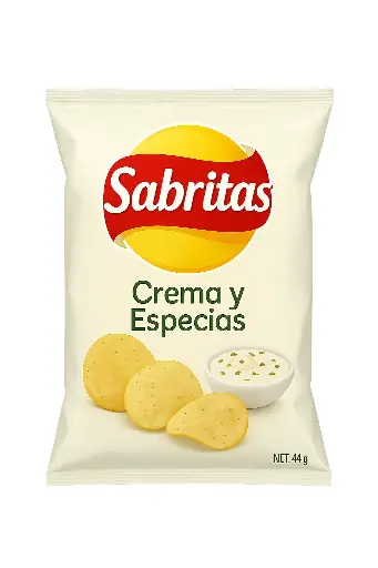 [SAB-CRE-3965] PAPA CREMA Y ESPECIAS 44G (SABRITAS)