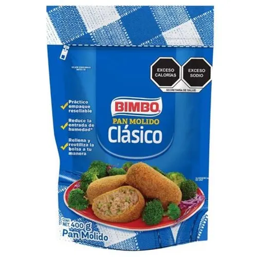 PAN MOLIDO CLASICO 400g