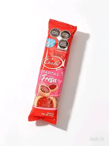TARTA DE FRESA 73.4 GM GABI