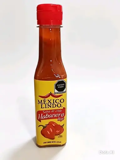 SALSA MEXICO LINDO HABANERO ROJO 150 ML  
