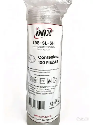 [L98SLSH] TAPA PET CON BOQUILLA DIAM. 98 C/100 PZ