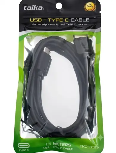 [TKCTC2V] CABLE TIPO C TAIKA 1.5M TKCTC2V