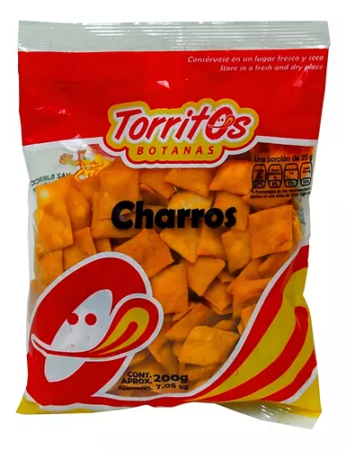 [CHA200] CHARROS TORRITOS 200G