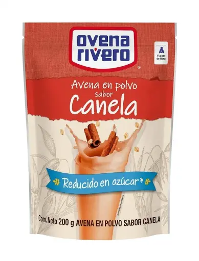 [AVE032] AVENA EN POLVO SABOR CANELA 200G