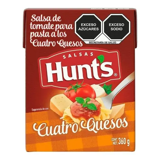 [SAL973] SALSA DE TOMATE HUNTS 4 QUESOS 360G