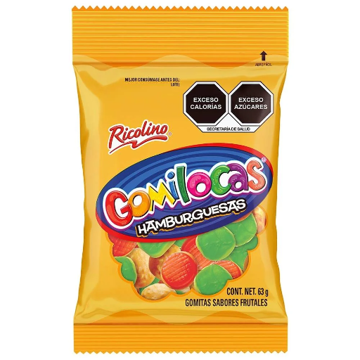 [RQ02] GOMILOCAS HAMBURGUESAS 63g