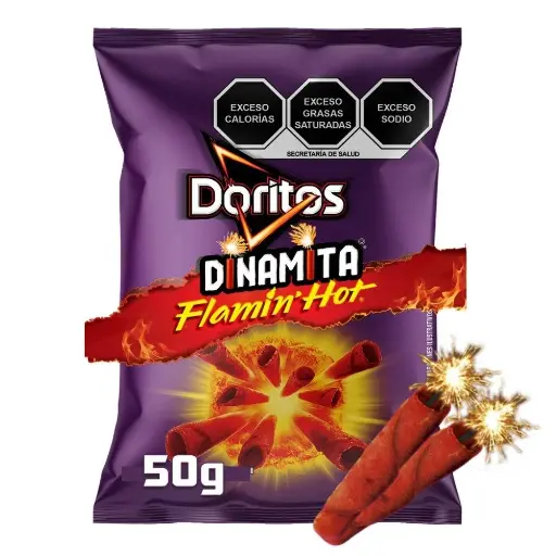 [DOR036] DORITOS DINAMITA FLAMIN HOT 70G (SABRITAS)