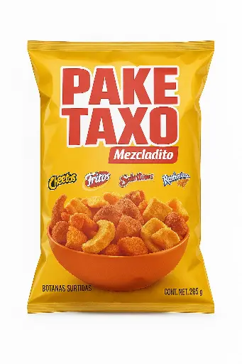 [SAB-PAK-MEZ-4902] PAKETAXO MEZCLADITO SABRITAS 265G