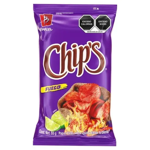 [B515120] CHIPS FUEGO 62G