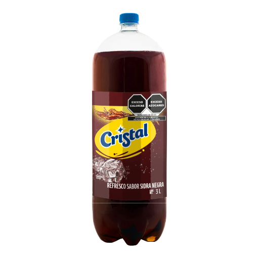 [COCA-1221] CRISTAL NEGRA 3 LT