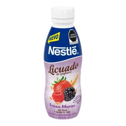 [027040] NESTLE LICUADO YOGURT FRESA MORAS 500G