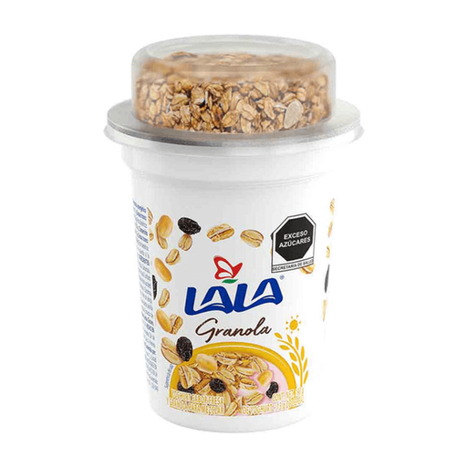 [012403] YOGURTH LALA BATIDO FRESA GRANOLA 190G 