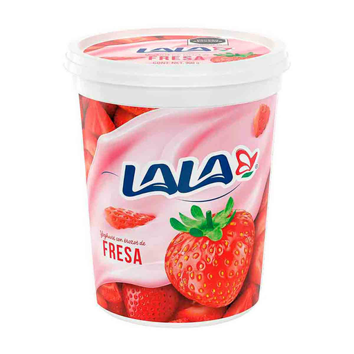 [023641] YOGURT DE FRESA LALA 900GR