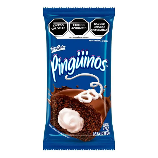 [PIN800] PINGUINOS 80G (MARINELA)