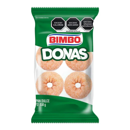 [DON227] DONAS 6 PIEZAS 158G (BIMBO)