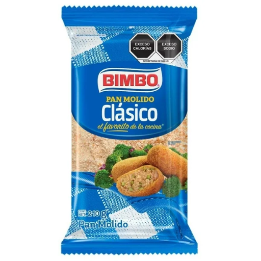 [PAN855] PAN MOLIDO CLASICO 210G (BIMBO)