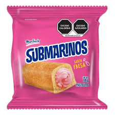 [SUB374] SUBMARINOS FRESA 105G