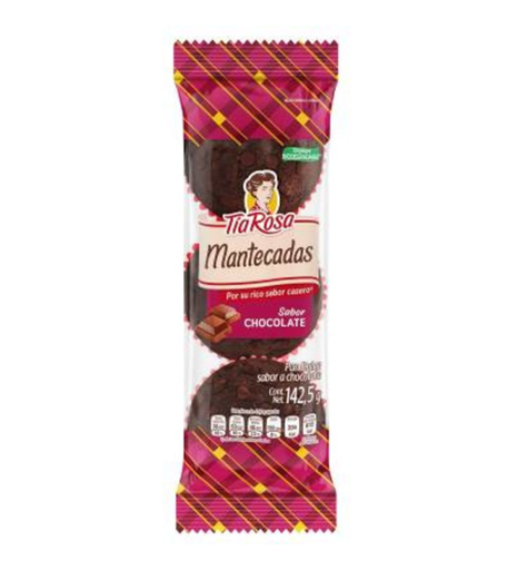 [MAN124] MANTECADAS CHOCOLATE TIA ROSA 3 PZAS